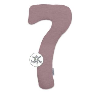 my7 nursing pillow | Bamboo Collection | 155 Melange rosewood