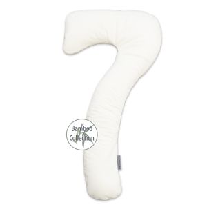 my7 nursing pillow | Bamboo Collection | 168 Cloudy white